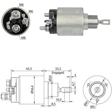 Imagem de Relê Fiat Palio 1996 a 2001 ZM 974