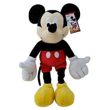 Imagem de Jay Franco Disney Mickey Mouse Almofada de pelúcia clássica de microfibra de poliéster super macia