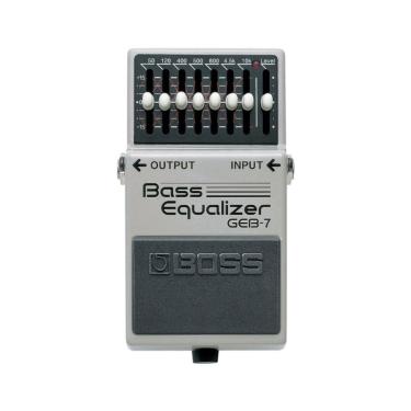 Imagem de Pedal de Baixo Boss GEB-7 com Equalizador de 7 Bandas de Frequência