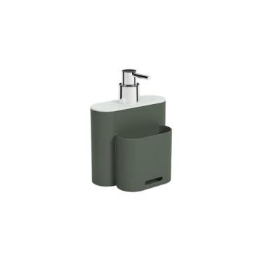 Imagem de Dispenser para Detergente Coza Flora 500 ml Verde Amazon E Eco Natural