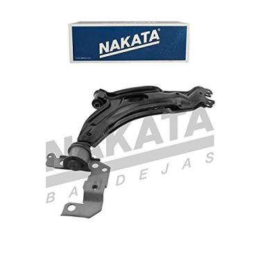 Imagem de Bandeja Dianteira com Bucha e Mancal sem Pivo LE NBJ4005E, Cinza/Preto, Nakata