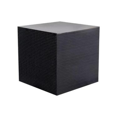 Imagem de Carvão Ativado Cubo 10x10x10 Filtragem Aquario Peixe Betta - SKRw