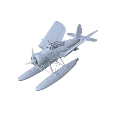 Imagem de MRY-SFW LYR100503 Kit de modelo militar 1/100 da marinha alemã Arado AR-196 A-1 modelo dobrável de hidroavião leve, 1 peça