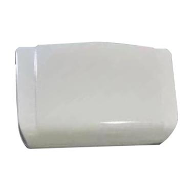 Imagem de ＫＬＫＣＭＳ Tampa de tomada à prova de intempéries, caixa de soquete de interruptor à prova d'água, protetor de tomada de receptáculo externo para banheiro, Branco Estilo B