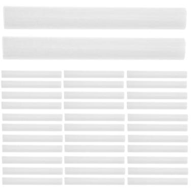 Imagem de EXCEART 200 peças de marcadores de algodão com núcleo de algodão, refil de caneta de marcação, refil de caneta multifuncional, refil de caneta de tinta universal, refil de lápis de PVC branco