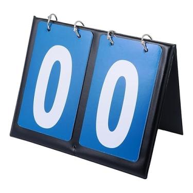 Imagem de Flip Card Score Keeper placar placar placar tênis de mesa acessórios de basquete cintos de futebol placa de dardos placar mesa pontuação conjunto eletrônico PVC