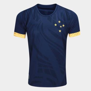 Imagem de Camisa Cruzeiro RetrôMania Masculina, Azul, EG