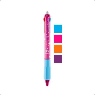 Imagem de Caneta Gel Apagável 4 Cores Ponta 0.5mm Unidade A Escolha Cis