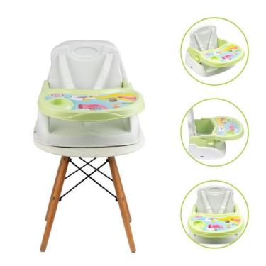 Imagem de Cadeira Cadeirinha Alimentação Mundo Bita Bebê Mesa Portátil Papinha R