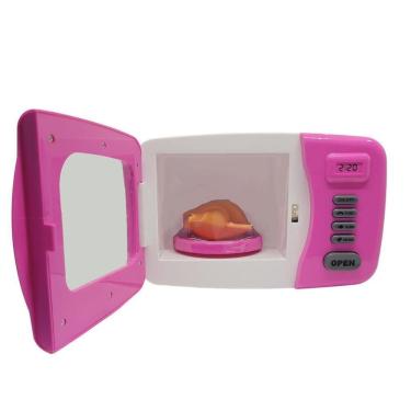 Imagem de Microondas Mania de Casa Dm Toys Com Luz e Som 20x13x12,5 cm