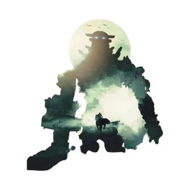 Imagem de Decoração Moderna Da Sala De Estar Shadow of the Colossus Videogame Ca