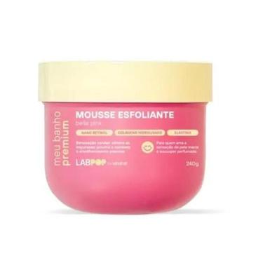 Imagem de LABPOP Mousse Esfoliante Belle Pink Banho Premium - 240g - Labotrat