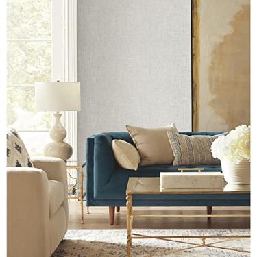 Imagem de York Wallcoverings PSW1283RL Papel de parede branco para destacar e colar