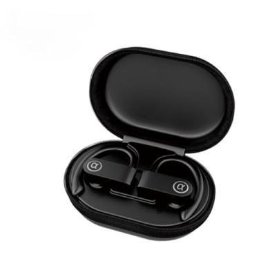 Imagem de Fone de Ouvido Esportivo Bluetooth 5.3, IPX5 à Prova D'água, Microfone Integrado, 12h de Bateria, Som de Alta Definição 90dB, Preto