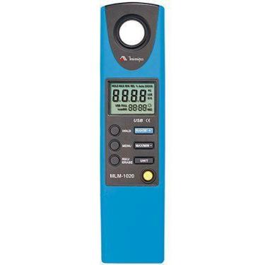 Imagem de Luxímetro Digital com DATALOGGER E INTERFACE USB Minipa MLM-1020