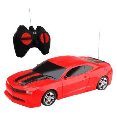 Imagem de Brinquedo Infantil Carro De Controle Remoto Rei Da Pista Vermelho - Sa