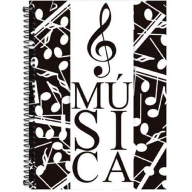 Imagem de Caderno Musica Livro Cd Esp.70Fls 200X275Mm - ROMITEC