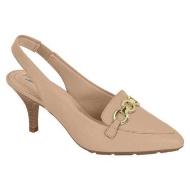 Imagem de Sapato Modare Scarpin Slingback - Feminino - Bege, 37