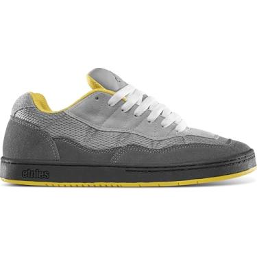 Imagem de Etnies Tênis de skate masculino Snake, Cinza/cinza/amarelo, 39