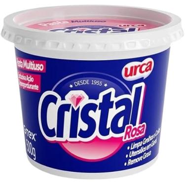 Imagem de Pasta Limpeza Cristal Rosa Urca Multiuso 500g