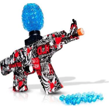 Imagem de Lançador Automático de Bolinhas de Gel com 5000 Munições e Óculos - Ki