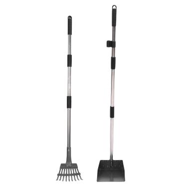 Imagem de TOPINCN Kit de cocô de cocô de Frango para Limpeza de Galinheiros 2 Em 1 Design Ergonômico Alça Ajustável Manças Multifuncionais Kit de Araquinho de Aranha
