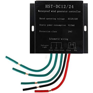Imagem de Controlador De Turbina Eólica De 6000 W, Regulador Automático Do Controlador De Carga Do Gerador De Turbina Eólica 12v / 24v / 48v Para Controlador De Vento E Solar, 12v