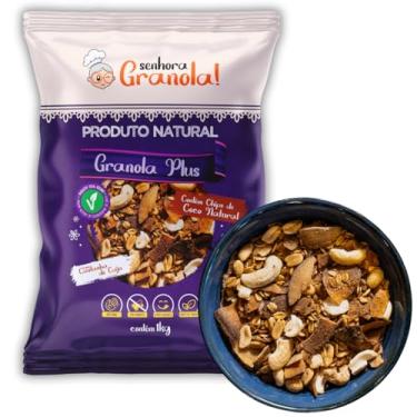 Imagem de Senhora Granola Plus 1kg Artesanal Premium - Castanha de Caju e Lascas de Coco