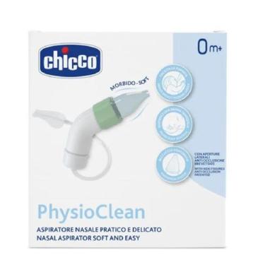 Imagem de Aspirador nasal physioclean, Chicco, Branco, A Partir do Nascimento