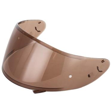 Imagem de Soman Substituição de viseira CWR-1, RF-1200 Protetor de viseira de capacete colorido compatível com RF-1200 CWR-1 X14 Z7 RF-SR X-Spirit proteção UV (fumaça leve)