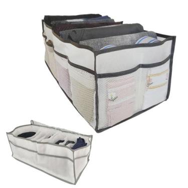 Imagem de Caixa Organizadora Colmeia Comoda Armario Guarda Roupa Camisa Blusa Sh