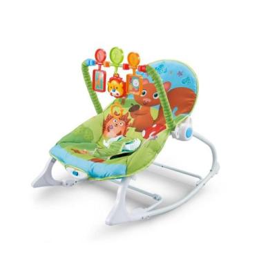 Imagem de Cadeira Bebê Descanso Balanço Musical Vibratória Esquilinho - Baby Sty