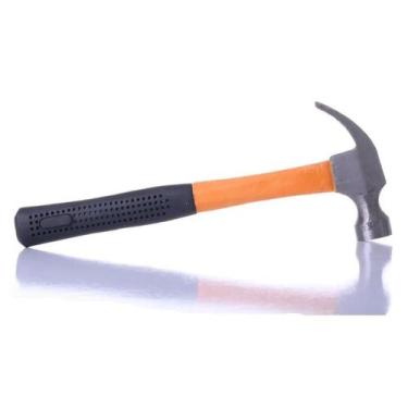 Imagem de Martelo Metal Com Cabo de Borracha 33cm Resistente - Aliança