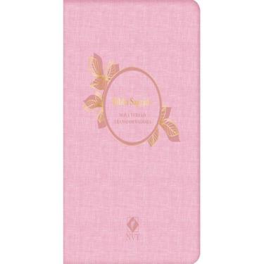 Imagem de Biblia Sagrada Nvt - Luxo - Rosa