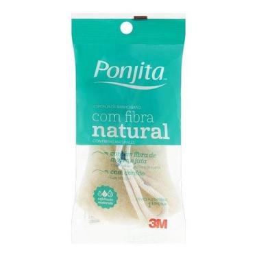 Imagem de Esponja de Banho com Fibra Natural Ponjita - 3M