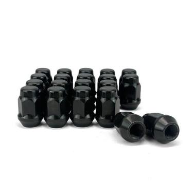 Imagem de 20 Porcas Cônico Black / Rosca 12x1,5 Chave 19 - Rodas de Liga Leve, P