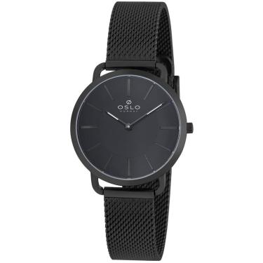 Imagem de Relógio Oslo Feminino Ref: Ofpsss9t0004 P1px Slim All Black