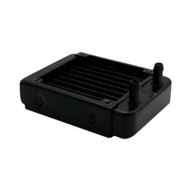Imagem de Radiador De Resfriamento a Água Em Alumínio Preto E Branco Para CPU GP