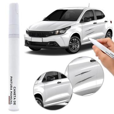 Imagem de Caneta Tira Riscos Branco Ford New Fiesta 2011 2012 2013 2014 Retoque 