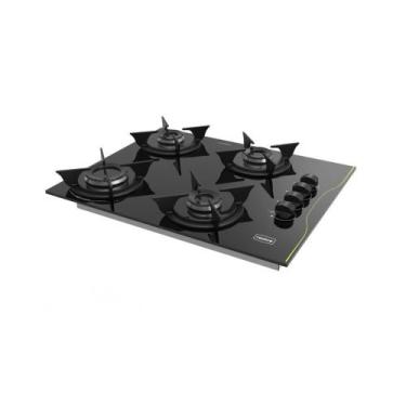 Imagem de Cooktop 4 Bocas A Gás Realce Bivolt CR224 Preto Bivolt - MULTIMOVEIS