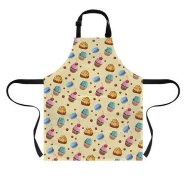Imagem de Avental de cozinha para crianças, cachorro no buraco, lindo padrão de 