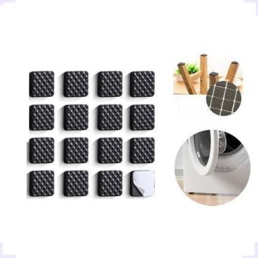 Imagem de Feltro Adesivo P/Proteção De Moveis Pisos Anti-Riscos 16Un - HDL