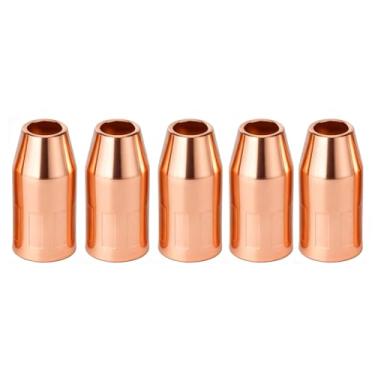 Imagem de Bocal 5-PK para VNS50F Velocity Flush 1/2 rosca fixa serve para armas de solda Tweco Fusion 140 180 220 250 MIG