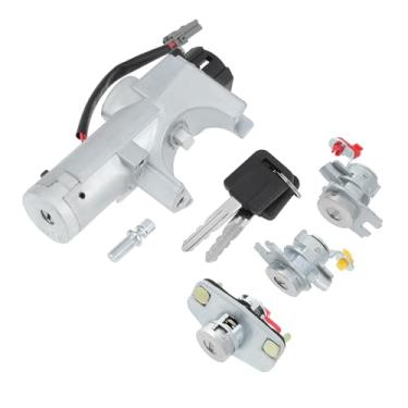 Imagem de REPAIROCK No.D8700EL50A Cilindro de bloqueio de ignição e trava de porta-malas para Nissan Versa 2007-2012 cilindro de interruptor de ignição com 2 chaves