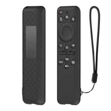Imagem de Capa de controle remoto para Samsung BN59-01432A/01480L /01432J – Capa protetora de silicone de corpo inteiro, à prova de choque, à prova de poeira, lavável, capa de controle remoto antiderrapante