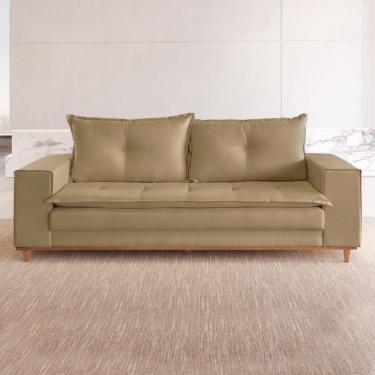 Imagem de Sofá Living Verona 3 Lugares 2,00m Castor