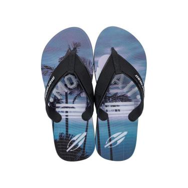 Imagem de Chinelo Mormaii 10591 Graphics Tropical Dedo Pvc Macio Leve-Masculino
