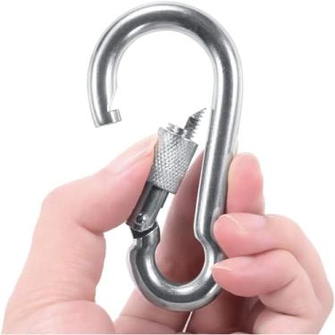 Imagem de Grampo de fixação multiuso, clipe de lona com trava forte, clipes de acampamento apertam a aderência de encaixe de barraca para barraca externa Banner de toldo (10657-5Pack)