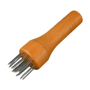 Imagem de KiBcsLic Pino de aço inoxidável para amaciador de carnes 14,5 cm, à prova de ferrugem, resistente ao desgaste, alta resistência, amaciamento de carne para