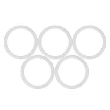 Imagem de Beufee 5 Peças De Moldes Para Crachás, Cortador Circular, Máquina Fazer Botões, Espaçador Substituição, Ferramenta Auxiliar (58 Mm)